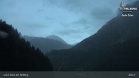 Archiv Foto Webcam Lech Zürs am Arlberg - Blick auf Zug 20:00