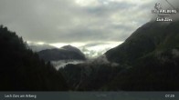 Archiv Foto Webcam Lech Zürs am Arlberg - Blick auf Zug 06:00