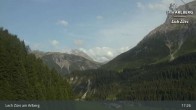 Archiv Foto Webcam Lech Zürs am Arlberg - Blick auf Zug 16:00