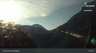Archiv Foto Webcam Lech Zürs am Arlberg - Blick auf Zug 07:00
