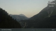 Archiv Foto Webcam Lech Zürs am Arlberg - Blick auf Zug 02:00