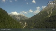 Archiv Foto Webcam Lech Zürs am Arlberg - Blick auf Zug 16:00