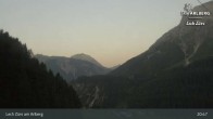 Archiv Foto Webcam Lech Zürs am Arlberg - Blick auf Zug 20:00
