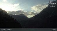 Archiv Foto Webcam Lech Zürs am Arlberg - Blick auf Zug 01:00