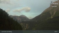 Archiv Foto Webcam Lech Zürs am Arlberg - Blick auf Zug 20:00