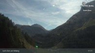 Archiv Foto Webcam Lech Zürs am Arlberg - Blick auf Zug 10:00
