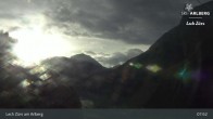 Archiv Foto Webcam Lech Zürs am Arlberg - Blick auf Zug 07:00