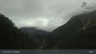 Archiv Foto Webcam Lech Zürs am Arlberg - Blick auf Zug 18:00