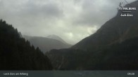 Archiv Foto Webcam Lech Zürs am Arlberg - Blick auf Zug 08:00
