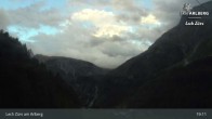 Archiv Foto Webcam Lech Zürs am Arlberg - Blick auf Zug 18:00