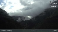 Archiv Foto Webcam Lech Zürs am Arlberg - Blick auf Zug 08:00