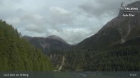 Archiv Foto Webcam Lech Zürs am Arlberg - Blick auf Zug 16:00