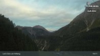 Archiv Foto Webcam Lech Zürs am Arlberg - Blick auf Zug 18:00