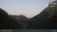 Archiv Foto Webcam Lech Zürs am Arlberg - Blick auf Zug 20:00