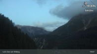 Archiv Foto Webcam Lech Zürs am Arlberg - Blick auf Zug 04:00