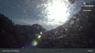 Archiv Foto Webcam Lech Zürs am Arlberg - Blick auf Zug 08:00