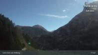 Archiv Foto Webcam Lech Zürs am Arlberg - Blick auf Zug 10:00
