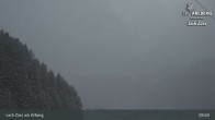 Archiv Foto Webcam Lech Zürs am Arlberg - Blick auf Zug 09:00