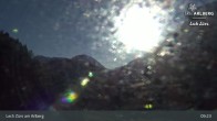 Archiv Foto Webcam Lech Zürs am Arlberg - Blick auf Zug 08:00