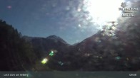 Archiv Foto Webcam Lech Zürs am Arlberg - Blick auf Zug 09:00
