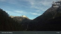 Archiv Foto Webcam Lech Zürs am Arlberg - Blick auf Zug 16:00