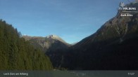 Archiv Foto Webcam Lech Zürs am Arlberg - Blick auf Zug 16:00