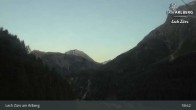 Archiv Foto Webcam Lech Zürs am Arlberg - Blick auf Zug 18:00