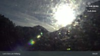 Archiv Foto Webcam Lech Zürs am Arlberg - Blick auf Zug 08:00