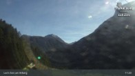 Archiv Foto Webcam Lech Zürs am Arlberg - Blick auf Zug 10:00