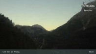 Archiv Foto Webcam Lech Zürs am Arlberg - Blick auf Zug 18:00