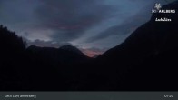 Archiv Foto Webcam Lech Zürs am Arlberg - Blick auf Zug 06:00