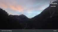 Archiv Foto Webcam Lech Zürs am Arlberg - Blick auf Zug 07:00