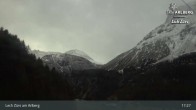 Archiv Foto Webcam Lech Zürs am Arlberg - Blick auf Zug 23:00