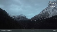 Archiv Foto Webcam Lech Zürs am Arlberg - Blick auf Zug 01:00