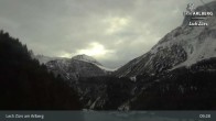 Archiv Foto Webcam Lech Zürs am Arlberg - Blick auf Zug 08:00