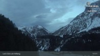 Archiv Foto Webcam Lech Zürs am Arlberg - Blick auf Zug 16:00