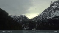 Archiv Foto Webcam Lech Zürs am Arlberg - Blick auf Zug 06:00