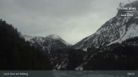 Archiv Foto Webcam Lech Zürs am Arlberg - Blick auf Zug 08:00