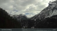 Archiv Foto Webcam Lech Zürs am Arlberg - Blick auf Zug 10:00