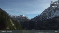 Archiv Foto Webcam Lech Zürs am Arlberg - Blick auf Zug 10:00