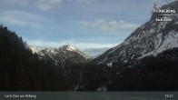 Archiv Foto Webcam Lech Zürs am Arlberg - Blick auf Zug 14:00