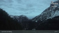 Archiv Foto Webcam Lech Zürs am Arlberg - Blick auf Zug 16:00