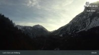 Archiv Foto Webcam Lech Zürs am Arlberg - Blick auf Zug 08:00