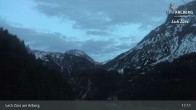 Archiv Foto Webcam Lech Zürs am Arlberg - Blick auf Zug 02:00