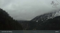 Archiv Foto Webcam Lech Zürs am Arlberg - Blick auf Zug 08:00