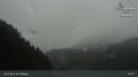 Archiv Foto Webcam Lech Zürs am Arlberg - Blick auf Zug 14:00