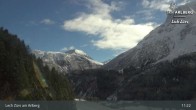 Archiv Foto Webcam Lech Zürs am Arlberg - Blick auf Zug 10:00