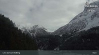 Archiv Foto Webcam Lech Zürs am Arlberg - Blick auf Zug 12:00