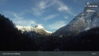 Archiv Foto Webcam Lech Zürs am Arlberg - Blick auf Zug 14:00