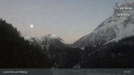 Archiv Foto Webcam Lech Zürs am Arlberg - Blick auf Zug 16:00